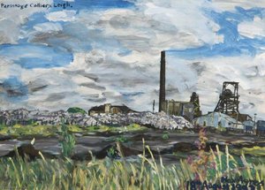 Parsonage Colliery, Stone For Shaft Filling In Foreground — Max Ayres