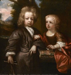Matthew Pear (1694–1765), Sword Bearer Of Exeter, And His Brother Philip Pear (b.1696) — William Gandy