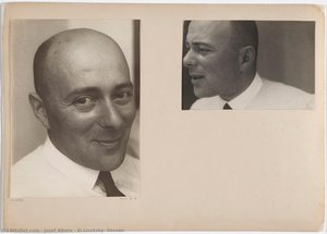 El Lissitzky, Dessau — Josef Albers