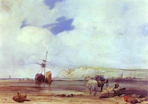 Coast Of Picardy — Richard Parkes Bonington