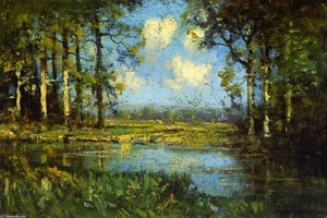 The Woodland Pool — Robert Julian Onderdonk