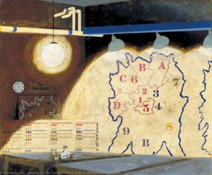 The Control Room At South West Regional Headquarters, Bristol — John Piper