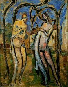 Adam And Eve — Émile Bernard