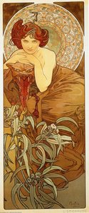 The Emerald — Alphonse Mucha