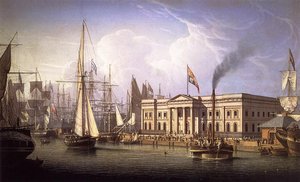 The Custom House Quay, Greenock, Scotland — Robert W. Salmon