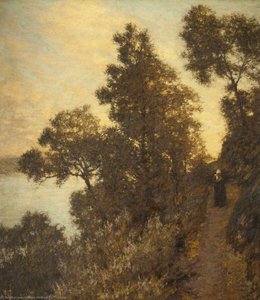 Ligurian Bridle Path — Henry Herbert La Thangue