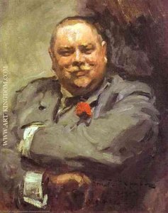 Ritratto Di Nikolaj Chichagov — Konstantin Alexeevič Korovin