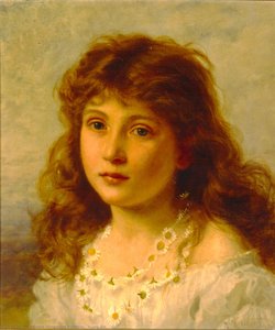 Young Girl — Sophie Gengembre Anderson