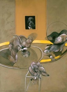 Trois Figures Et Portrait — Francis Bacon