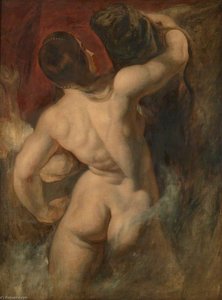 Una Naiade (copia Di Peter Paul Rubens, Dettaglio De 'l'arrivo Di Maria De' Medici A Marsiglia') — William Etty