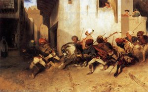 Die Türkische Patrouille — Alexandre Gabriel Decamps