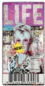 Fragmented Echoes Of Identity Within A Monumental Pulse Of Consumerist Chaos — Léa Bernard