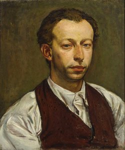 Portrait Of Sculptor John Pappas — Yiannis Moralis