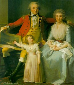 Peder Anker And Family — Jens Jørgensen Juel