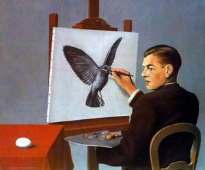 Clairvoyance — René Magritte