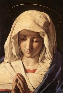 The Madonna In Prayer — Giovanni Salvi Da Sassoferrato