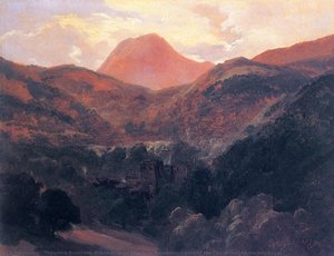 View Of The Puy De Dôme And Royat — Théodore Rousseau (pierre Etienne Théodore Rousseau)