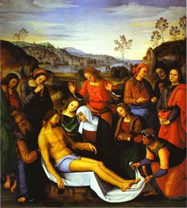 The Lamentation Over The Dead Christ — Pietro Perugino (pietro Vannucci)