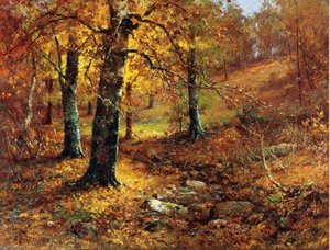 Hillside In The Fall — John Elwood Bundy