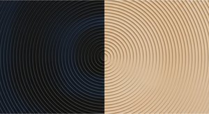 Orizzonti Convergenti: Uno Studio Monolitico Di Ombre Di Mezzanotte E Radiosa Luce Sabbiosa
