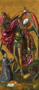Saint Michael Triumphs Over The Devil — Bartolomé Bermejo