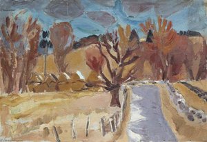 Castleton, Haystacks — Sir William George Gillies