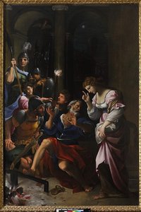 The Denial Of Saint Peter — 루도비코 카라치