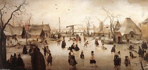 Ice Scene — Hendrick Avercamp