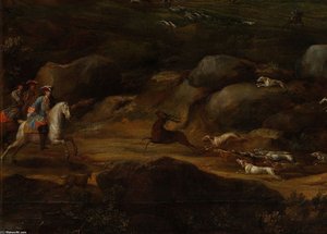 View Of The Chateau De Fontainebleau — Pierre Denis Martin (dit Martin Le Jeune)