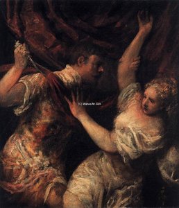 Tarquin And Lucretia — Titian