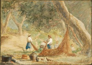 Cleansing Fishing Nets — Hans Johan Frederik Berg