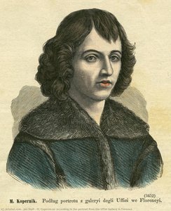 M. Copernicus, According To The Portrait From The Uffizi Gallery In Florence — Jan Styfi