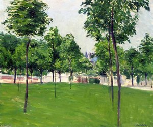 Paseo En Argenteuil — Gustave Caillebotte