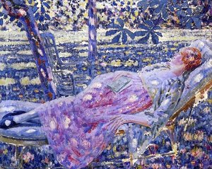 Summer Day In A Chaise Lounge — Louis Ritman