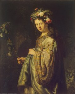 Flora, De Eremiet — Rembrandt Van Rijn