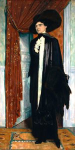 Portrait Of Julia Parthenis — Konstantinos Parthenis