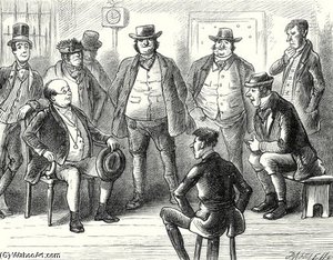 Mr. Pickwick Sitting For His Portrait — Hablot Knight Browne