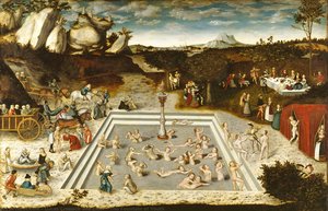 La Fontana Della Giovinezza — Luca Cranach Il Vecchio