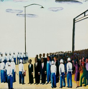 Confrontation 2 (john Lewis Series) — Benny Andrews