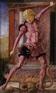 Saint George — Cosmè Tura