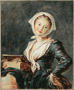 La Ragazza Con La Marmotta — Jean-honoré Fragonard