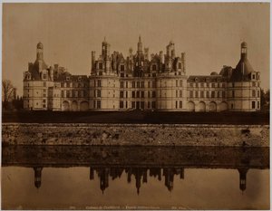 Château De Chambord - Façade Septentrionale — Étienne Neurdein And Louis-antonin Neurdein