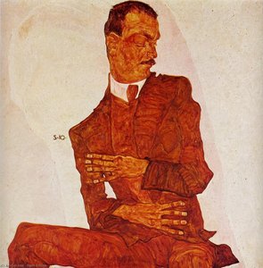 Arthur Roesslerin Kasvot — Egon Schiele