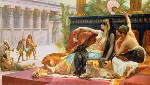 Cleopatra Che Testa I Veleni Sui Prigionieri Condannati — Alexandre Cabanel