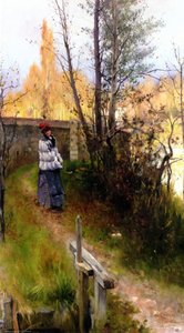 Karin I Grez, Hostmotiv — Carl Larsson