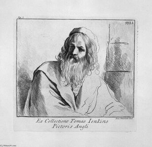 "bust Of Old Man" -> "ritratto Di Vecchio" — Giovanni Battista Piranesi
