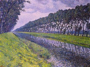 Canal En Flandes — Theo Van Rysselberghe