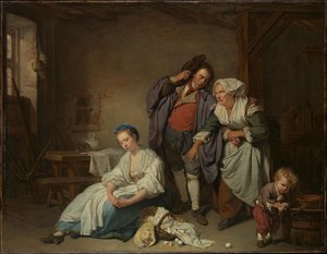 Broken Eggs — Jean-baptiste Greuze