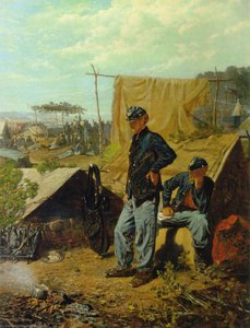 Home, Sweet Home, Huile Sur Toile, Collection Privée — Winslow Homer