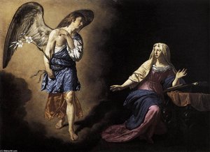 The Annunciation — Adriaen Van De Velde